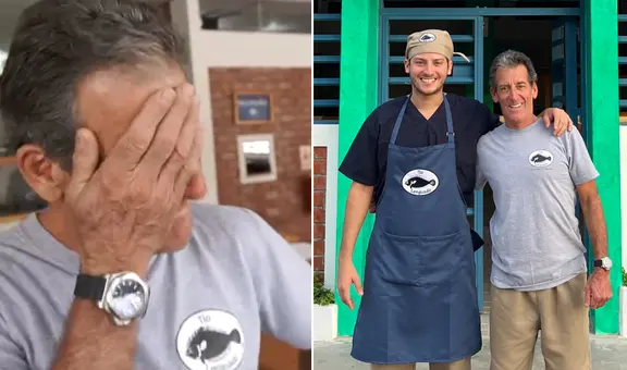 'Tío Lenguado' llora de emoción al cumplir su sueño tras inaugurar restaurante en Piura a sus 64 años