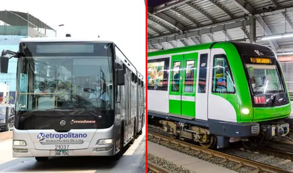 Metropolitano y Metro de Lima: ¿cuánto cuestan los pasajes y por qué hay una gran diferencia en su tarifario?