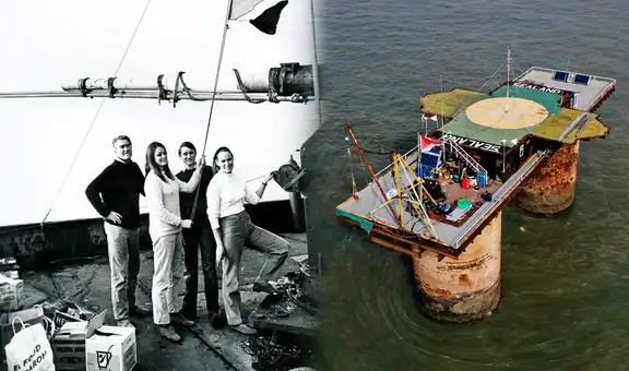 Sealand: el país más pequeño del mundo es una plataforma en medio del mar y tiene 300 habitantes