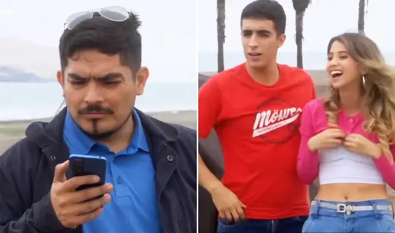 "AFHS": Jimmy y Alessia se despiden con chiquitingo de 2 minutos en la playa, pero sale mal