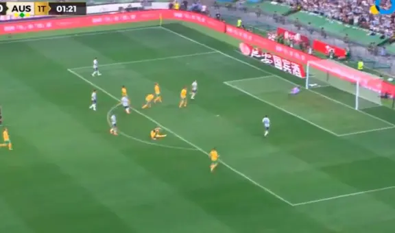 Lionel Messi anotó el gol más rápido de su carrera: así fue el 1-0 ante Australia a los 2 minutos