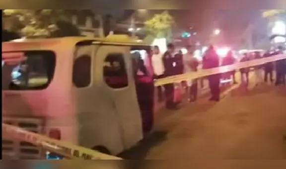 ¡Se desató una balacera! Falso delivery asesinó a mototaxista frente a sus amigos en Comas