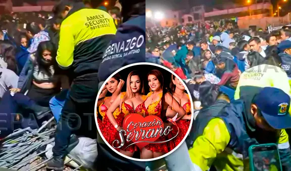 Concierto de Corazón Serrano y Maroyu casi termina en tragedia en Moquegua