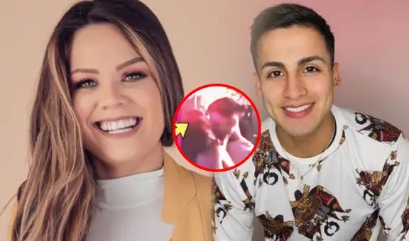 Andrea San Martín descarta tener un romance con Elías Montalvo: "Fue un beso de amigos"