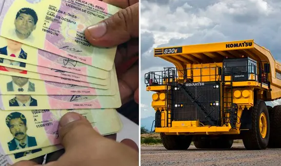 ¿Cuál es el tipo de licencia que se necesita para conducir maquinaria pesada en Perú?