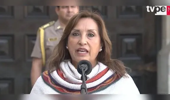 Dina Boluarte: "El tema de adelanto de elecciones está cerrado, trabajaremos hasta julio de 2026"