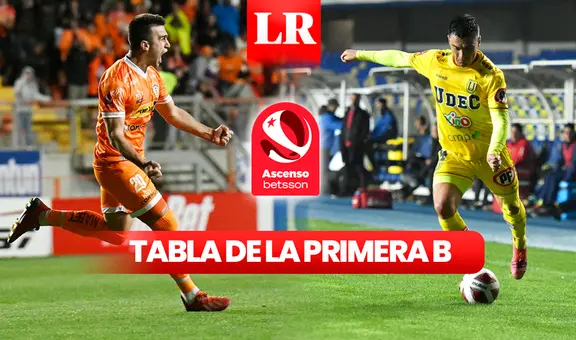 ¿Cómo va la tabla de posiciones de la Primera B de Chile y cuáles son los próximos partidos?
