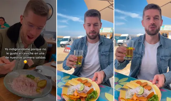 Peruana se indigna porque a su novio francés no le gustó el ceviche: "Poco a poco"
