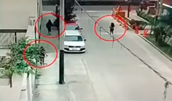 ¡A plena luz del día! Banda de mujeres asaltó a joven y huyó a pie en Barranco