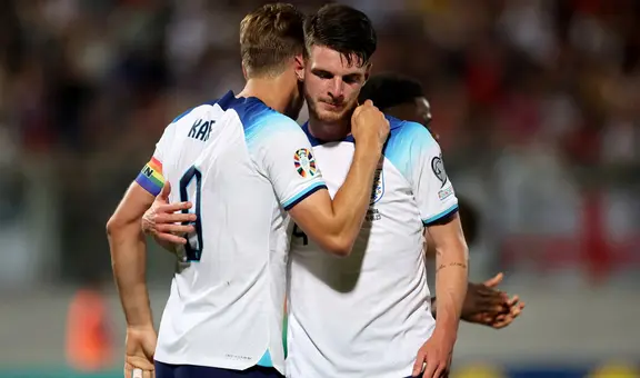 Inglaterra goleó 4-0 a Malta por la fecha 3 de las clasificatorias a la Eurocopa 2024