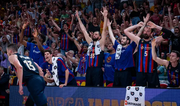Barcelona venció 97-88 al Real Madrid y lidera la serie en las finales de la Liga Endesa 2023