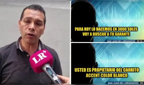 SJL: sujetos roban auto y ahora exigen S/5.000 para devolverlo