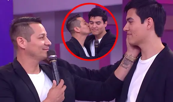 Luigui Carbajal se quiebra EN VIVO tras presentar a su hijo Gian Piero: “Serás el mejor productor musical del Perú”