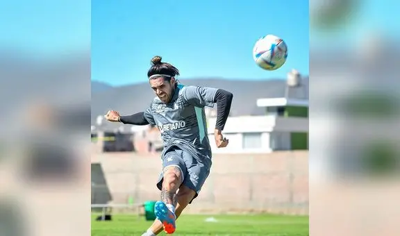 Pablo Magnín entrena todavía en Melgar FBC