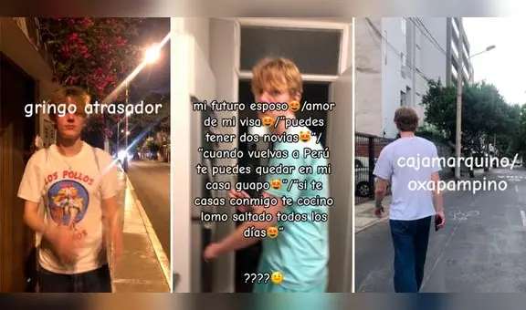 Sueco revela los apodos que le dicen en Perú y deja en shock a usuarios: “Amor de mi visa”