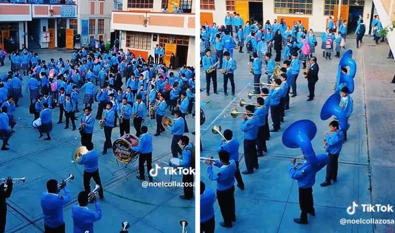 "Lo más hermoso que he visto hoy": presentación de banda escolar de Huánuco enternece a usuarios