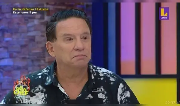 "El gran chef: famosos": Ricardo Rondón rompe en llanto por mensaje de su hijo por el Día del Padre