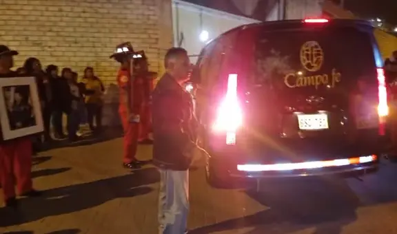 Bombero fallecido luego de tragedia en aeropuerto Jorge Chávez es velado en Chosica