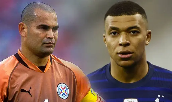Chilavert 'dispara' contra Kylian Mbappé: "En Sudamérica sería un jugador normalito"