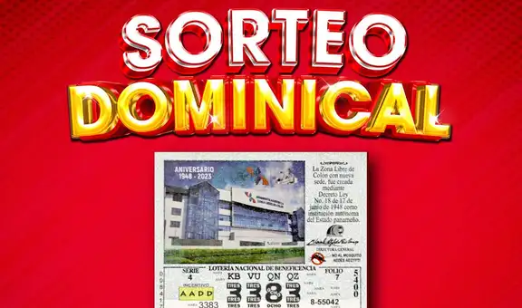 Lotería Nacional de Panamá HOY, 18 de junio: resultados EN VIVO del ‘Sorteo de Oro Dominical’