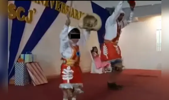 “Qué hermoso”: niño de 2 años es experto en baile de los pallos en La Libertad