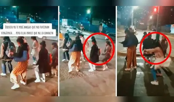 Jóvenes la rompen bailando huaino en plena calle y se vuelven virales en TikTok: "Hay talento"