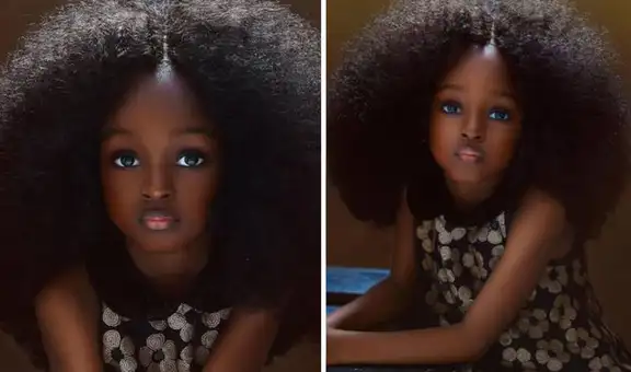 Así luce actualmente Jare Ijalana, la niña considerada la más bella del mundo en 2018