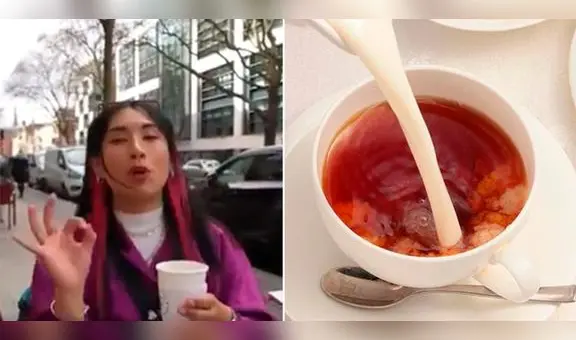Youtuber dice que peruanos no toman té con leche por ser bebida de la realeza y desata caos