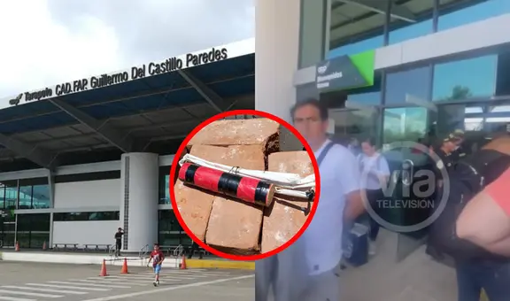 Tarapoto: pasajero pierde vuelo y genera caos al decir que portaba dinamita