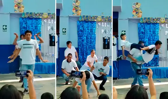 Padres arman coreografía de Skándalo para actuación escolar y la rompen en TikTok