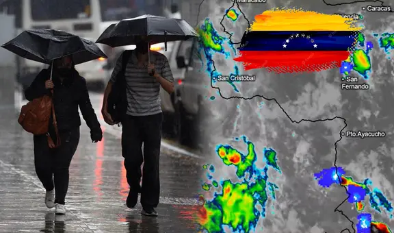 ¿Hasta cuándo son las lluvias en Venezuela? Revisa AQUÍ cuáles son los estados más afectados