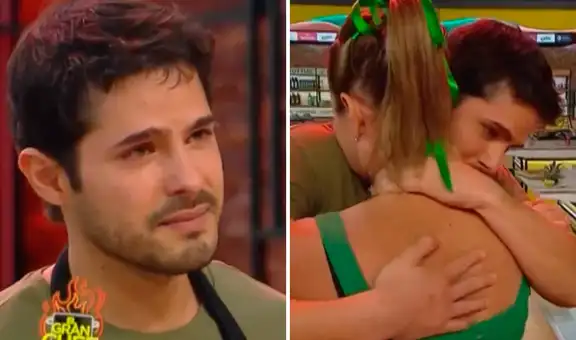 Andrés Vílchez protagoniza emotivo momento al ser eliminado de "El gran chef: famosos"