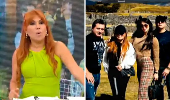 Magaly revela detalles sobre el viaje a Cusco con Sheyla: "Sir Winston sí está enamorado de ella"