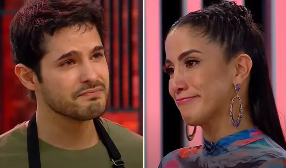 Andrés Vílchez hace llorar a Nelly Rossinelli tras eliminación de “El gran chef: famosos"