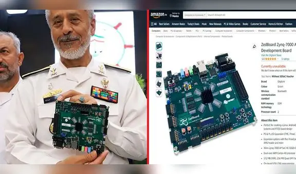 Irán muestra su "computadora cuántica", pero en realidad era algo que se vende en Amazon