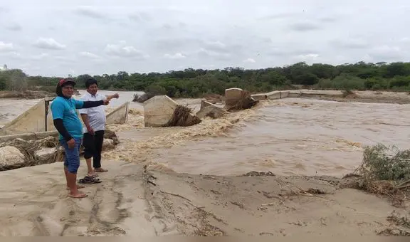 Crecida del río La Leche arrasaría con huacas en Bosque de Pómac en Lambayeque