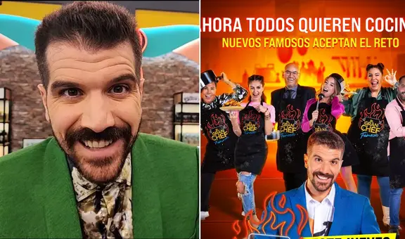 "El gran chef: famosos" cambia de HORARIO los sábados y ESTE programa desaparecería de Latina