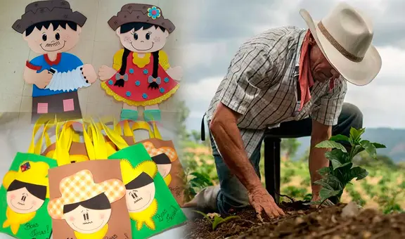 Día del Campesino: 5 manualidades y recuerdos fáciles para los niños en el colegio