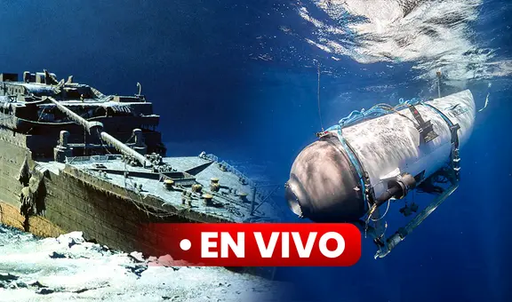 Submarino del 'Titanic', última hora: sigue búsqueda del Titán que tiene menos de 18 horas de oxígeno
