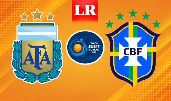Argentina vs. Brasil EN VIVO por el Sudamericano Sub-17 de Futsal: ¿dónde y a qué hora ver el partido?