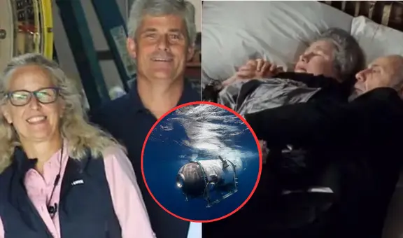 La esposa de piloto del Titán es tataranieta de una pareja que murió en el Titanic y que sale en el film