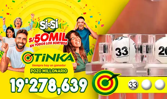 ¡La Tinka REVENTÓ!: ¿dónde se hizo la jugada ganadora y que bolillas salieron?
