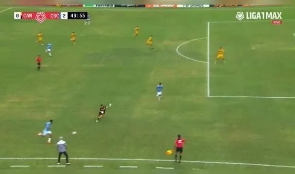 Arquero de Cantolao Christian Limousin salió a la nada, Grimaldo lo dejó en ridículo y Brenner puso el 2-0