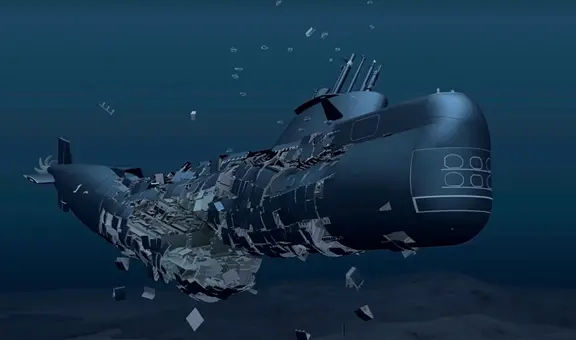 Submarino Titán: ¿qué es una implosión, la catástrofe que habría destruido al sumergible rumbo al Titanic?