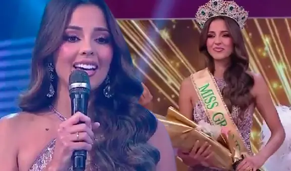 Luciana Fuster y su inspirador discurso que la coronó miss Grand Perú: "La educación es lo principal"