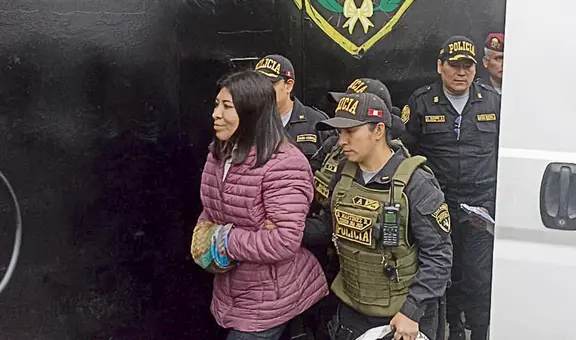 Betssy Chávez fue recluida en el anexo del penal Santa Mónica