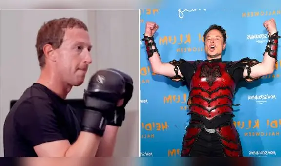 Mark Zuckerberg vs. Elon Musk: IA revela cómo sería pelea de los dueños de Facebook y Twitter
