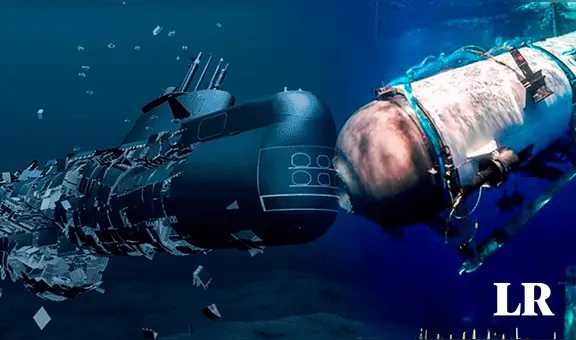 Submarino Titán: así es la reconstrucción de la implosión que causó la muerte de 5 tripulantes