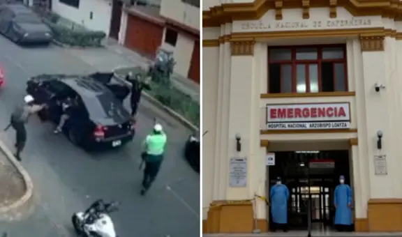 Los Olivos: trasladarán al hospital Loayza a mujer que resultó herida en balacera tras frustrado secuestro
