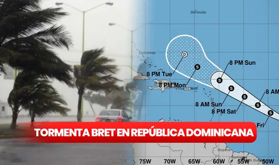 Tormenta Bret: ¿cuáles son las advertencias del COE y los pronósticos de la Onamet?